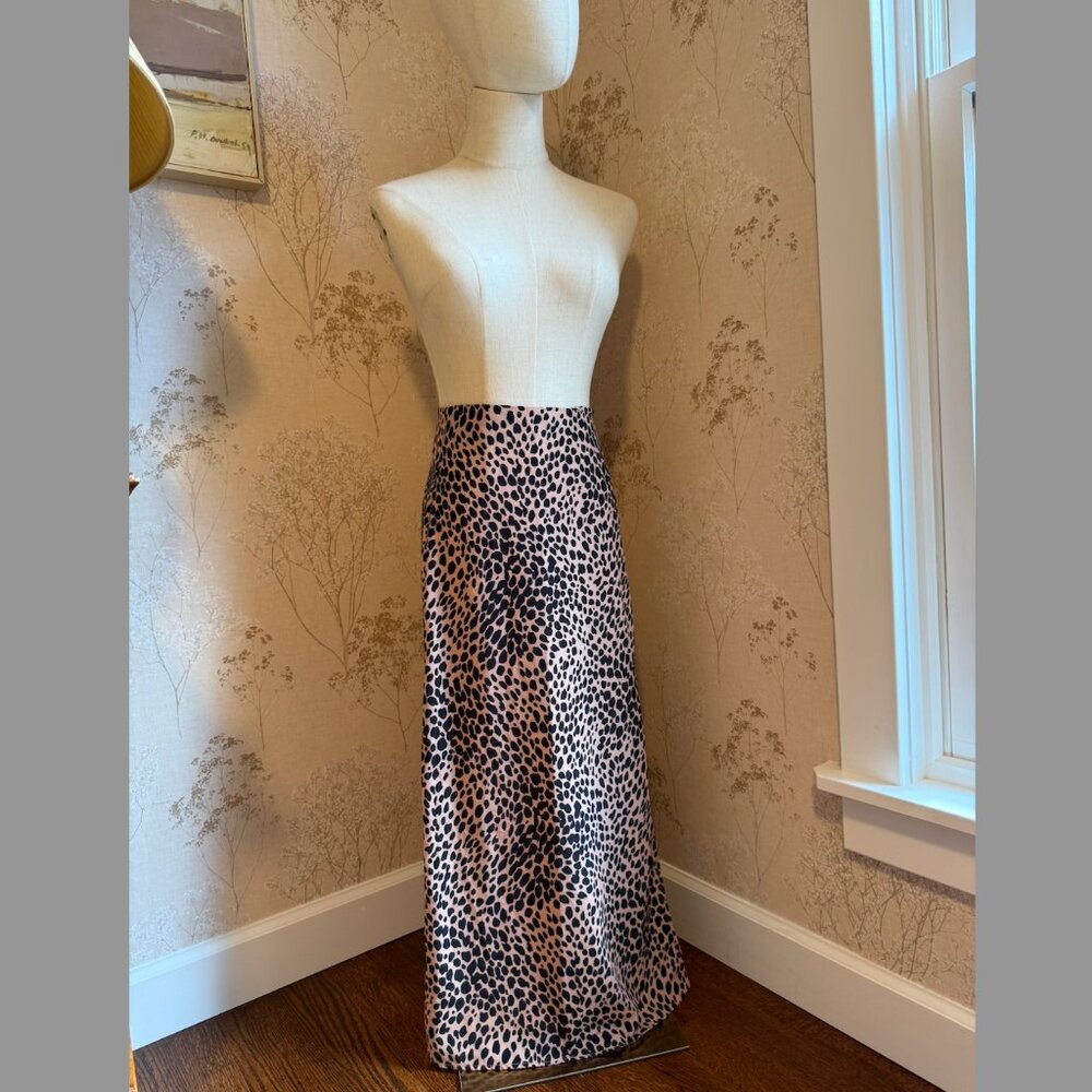 New Look Leopard Print Maxi Skirt